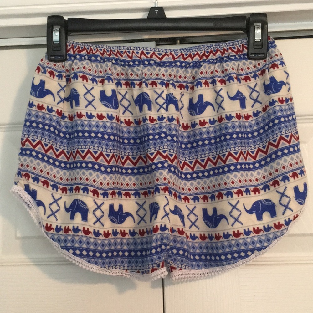 Multi color shorts size small